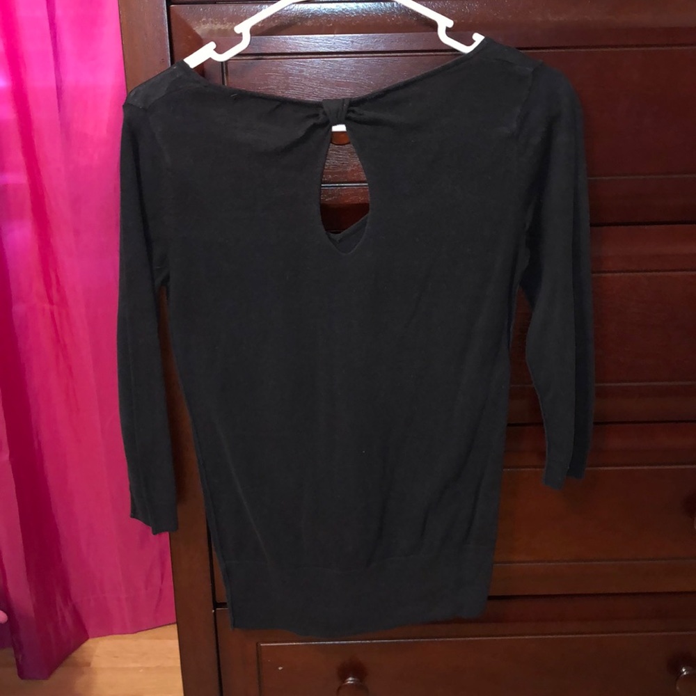 AE Keyhole Back Sweater - Picture 2 of 3